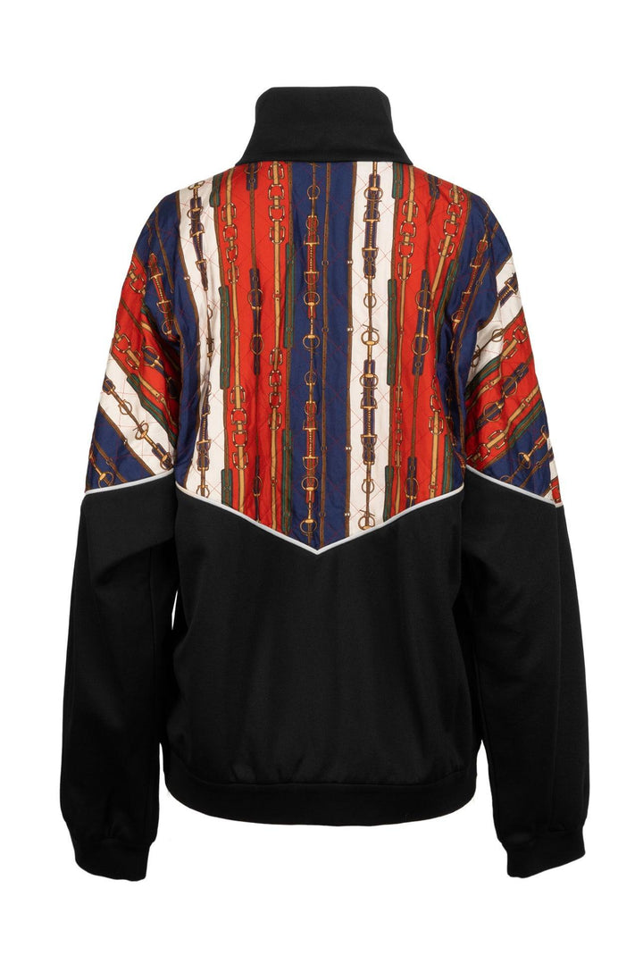 Gucci Size XL Men's 2019 Chain Print Technical Jersey Track Jacket