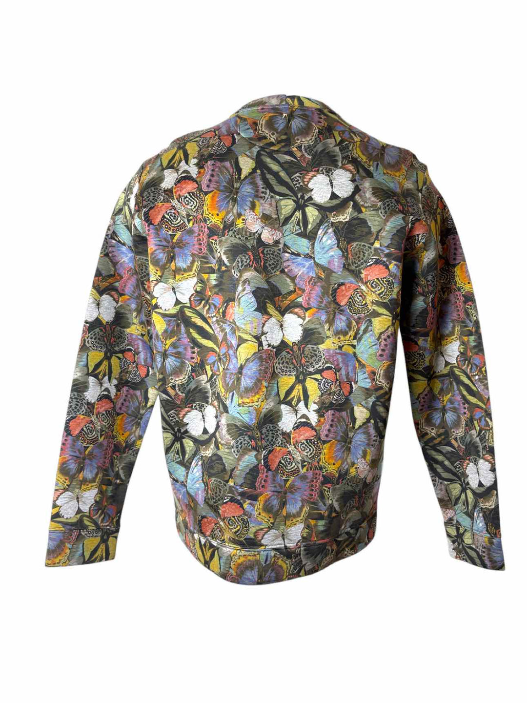 Valentino Size S Men's Butterfly Pattern Jersey Sweater
