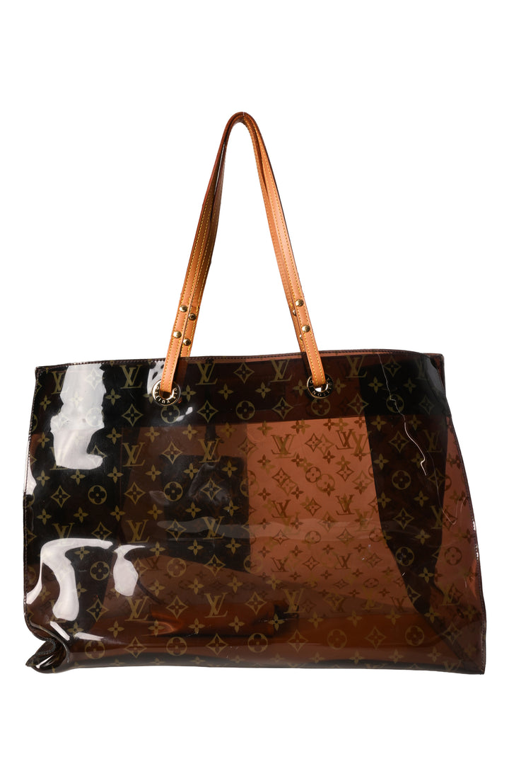 Louis Vuitton 2000 Limited Edition Monogram Vinyl Ambre Cruise Tote