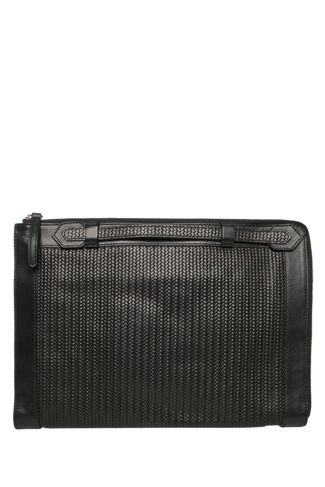Christian Louboutin Woven Leather Large Pouch