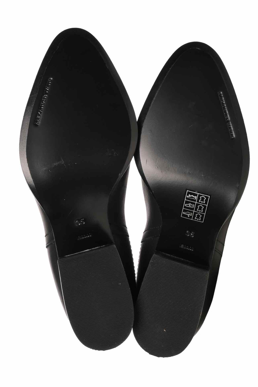 Alexander Wang Size 35 Kori Leather Ankle Boots