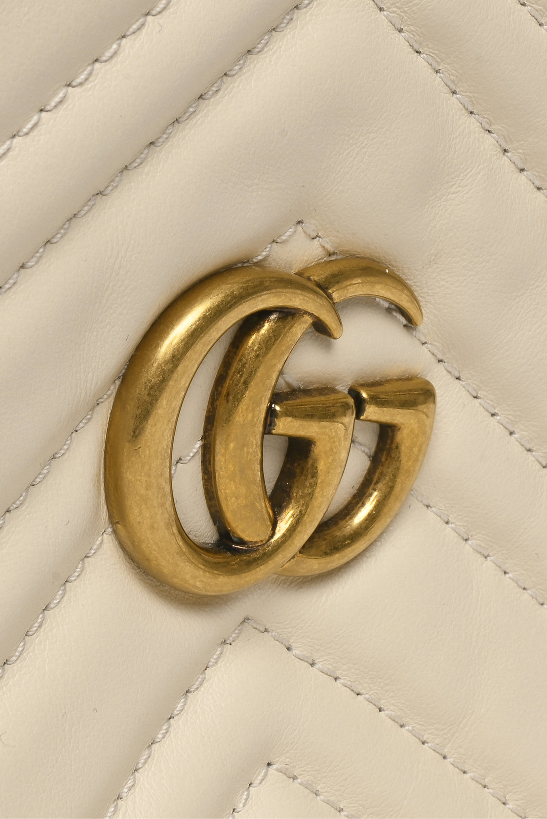 Gucci Chevron Quilted Mini Marmont Bucket Bag