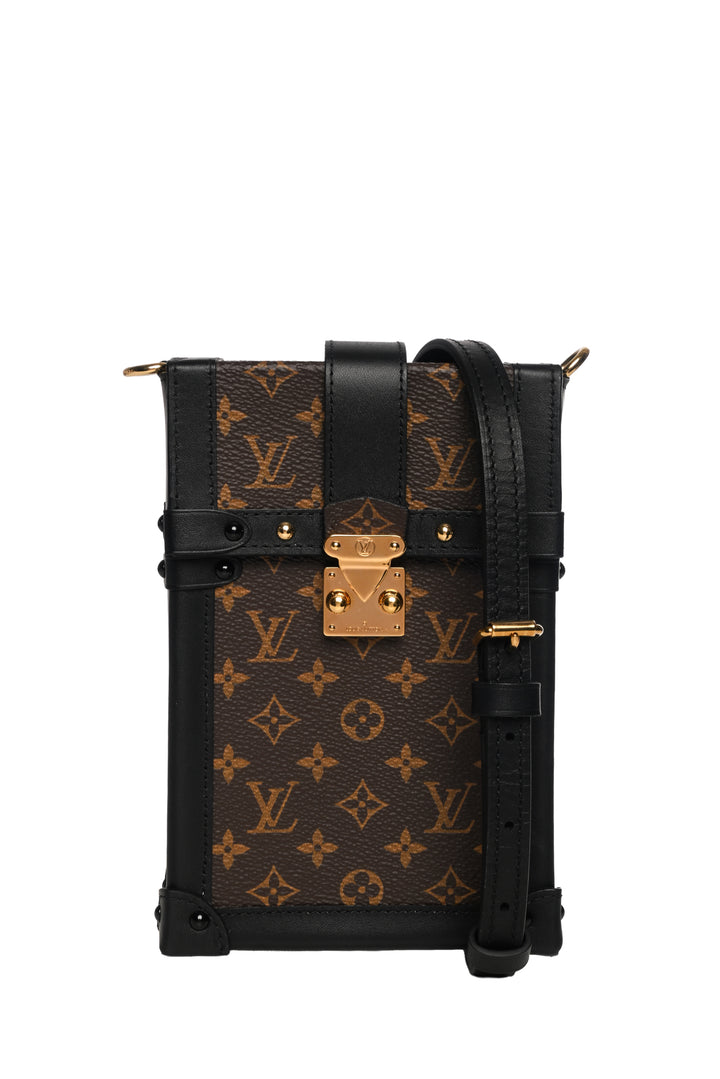 Louis Vuitton 2019 Monogram Vertical Trunk Pochette Bag