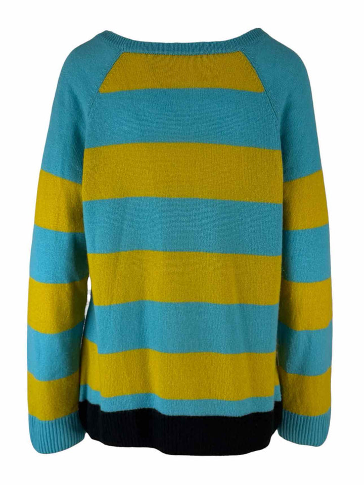 Free City Size M Stripe Cashmere Sweater