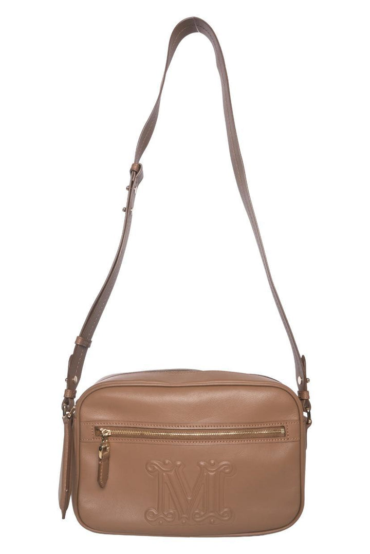 Max Mara Elsa Monogram Leather Camera Bag