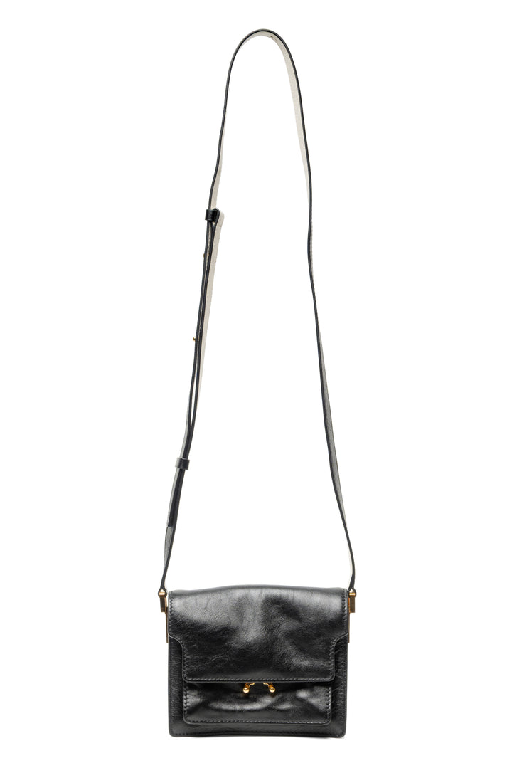 Marni Two-Tone Leather Mini Soft Trunk Crossbody