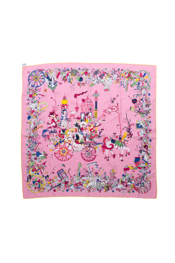 Hermes Claire Fanjul La Folle Parade Scarf