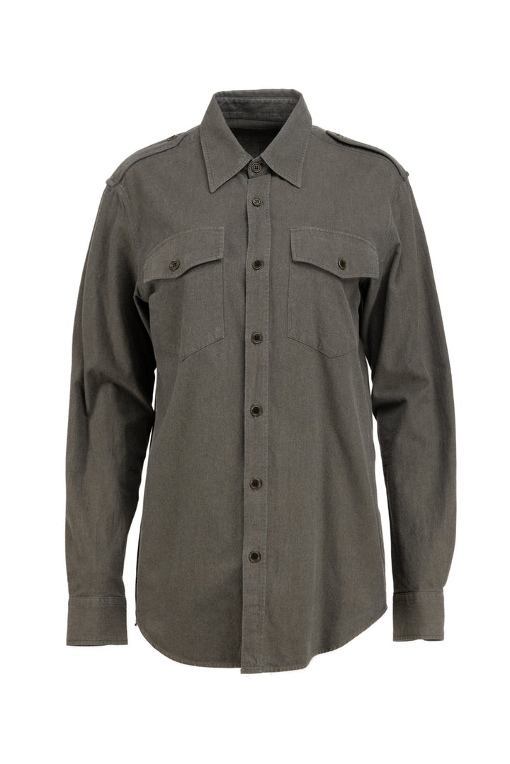 Dries Van Noten Size 48 Men's Shirt Long Sleeve