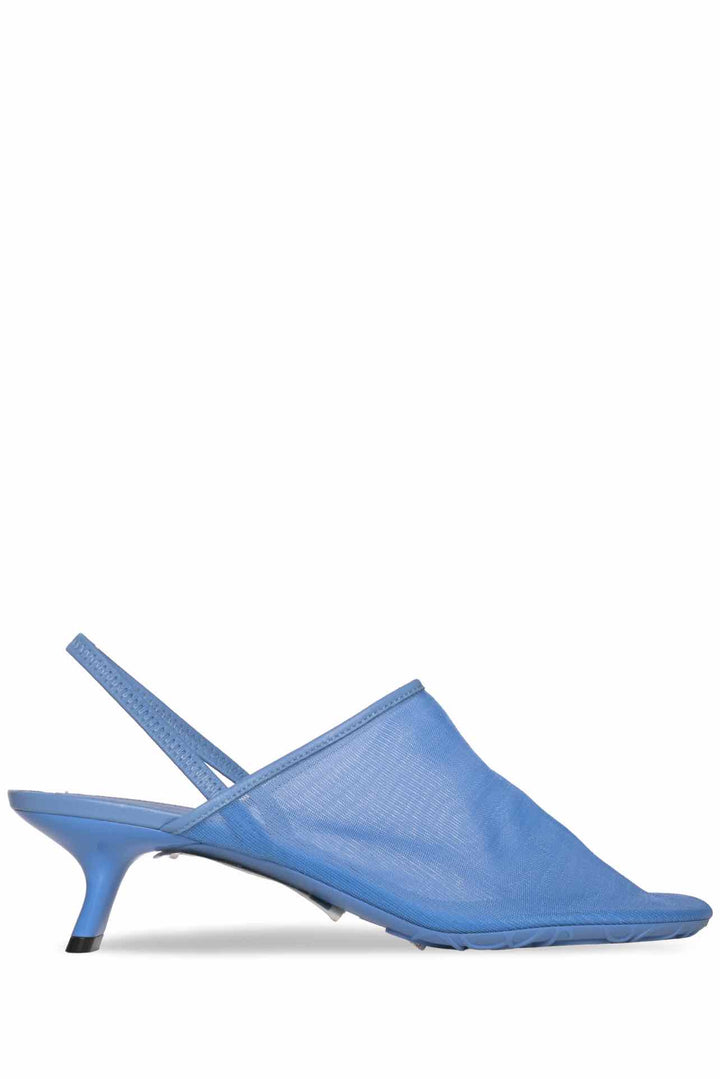 Loewe Size 38 Petal Mesh Slingback Pumps