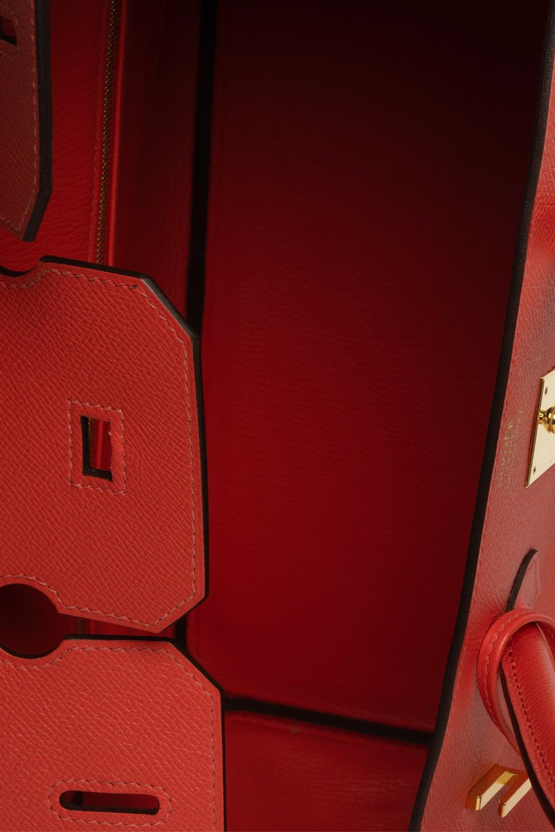 Hermes 2017 Coral Epsom Birkin 35