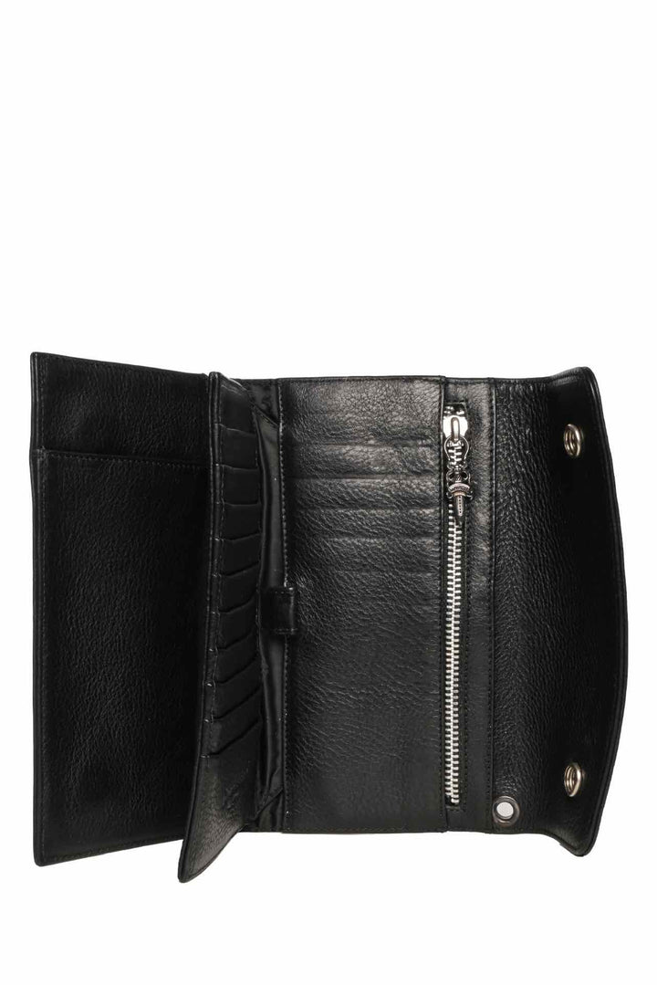 Chrome Hearts Men's Snap Wave Wallet