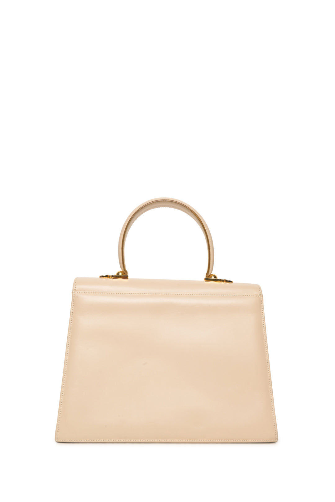 Salvatore Ferragamo Leather Kelly Top Handle Bag