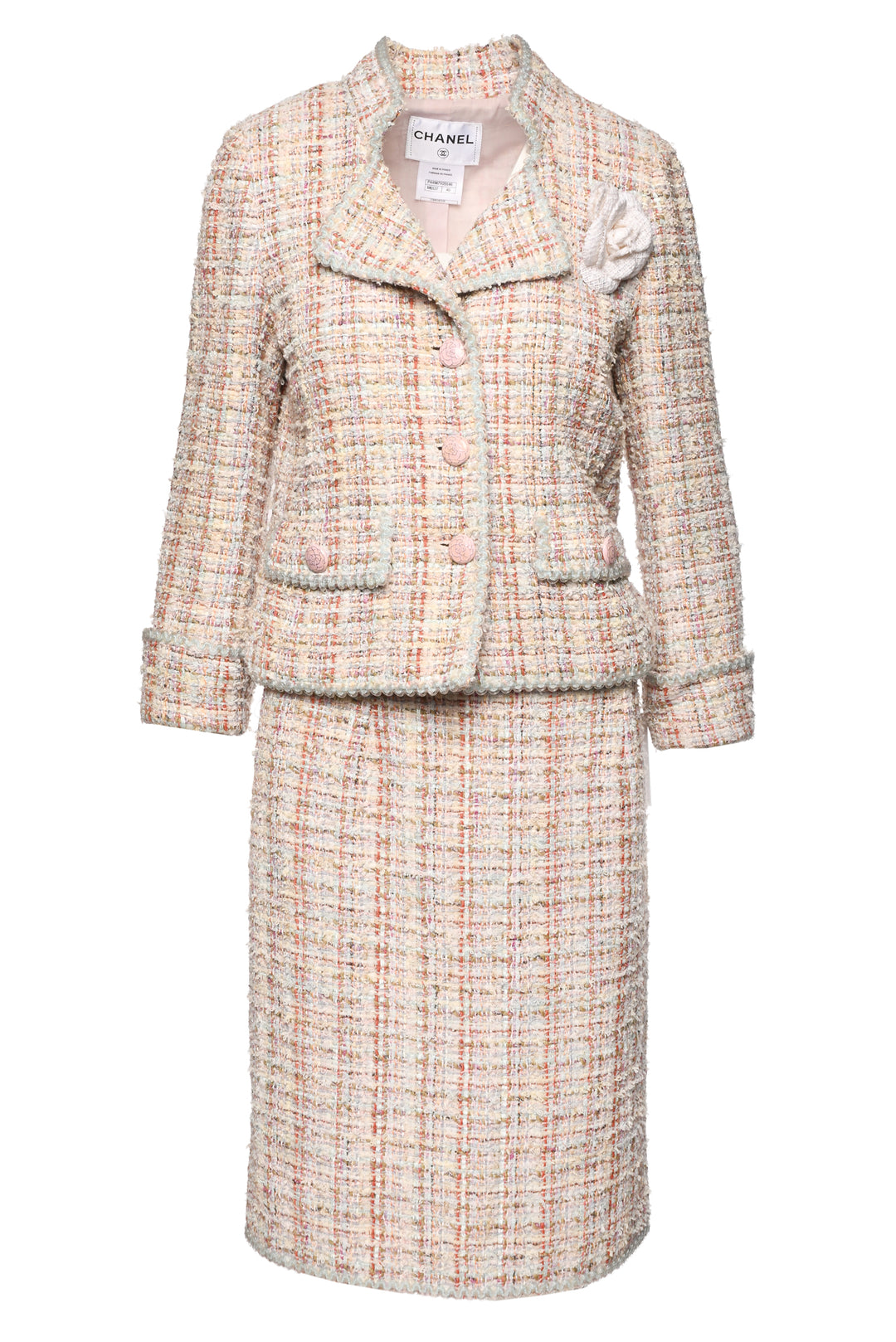 Chanel Lesage Tweed Fantasy Jacket & Skirt Suit