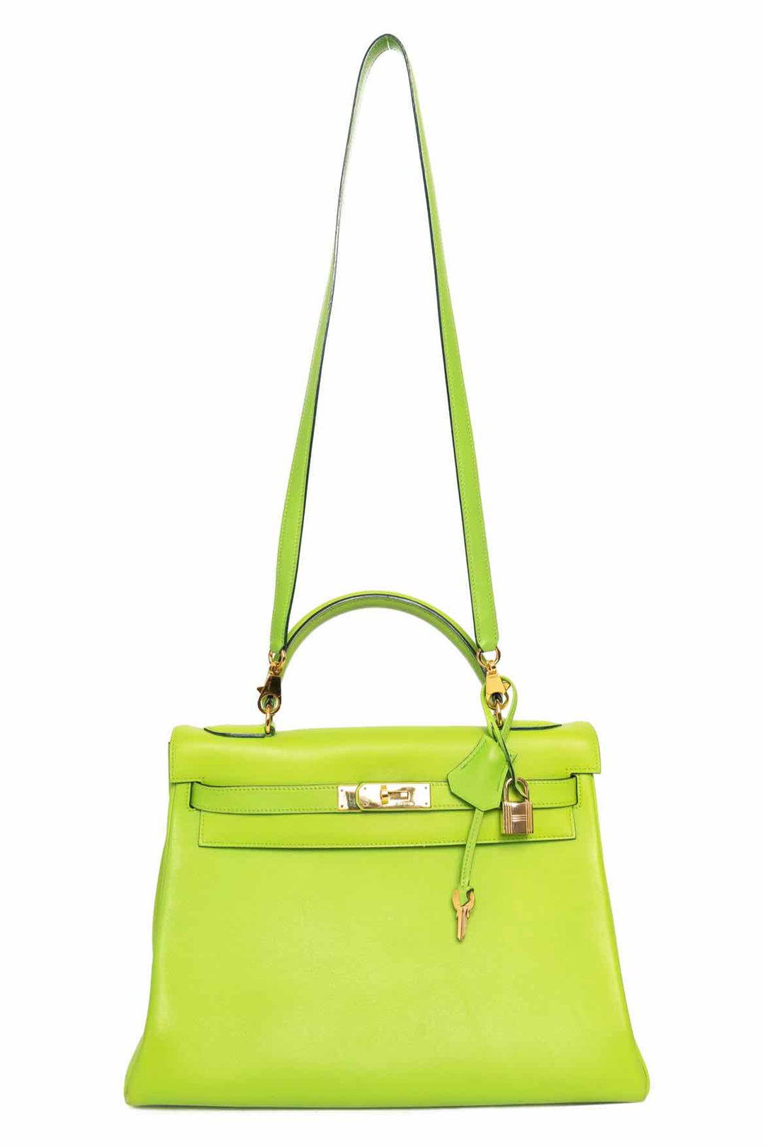 Hermes Vintage 1993 Lime Green Kelly 32