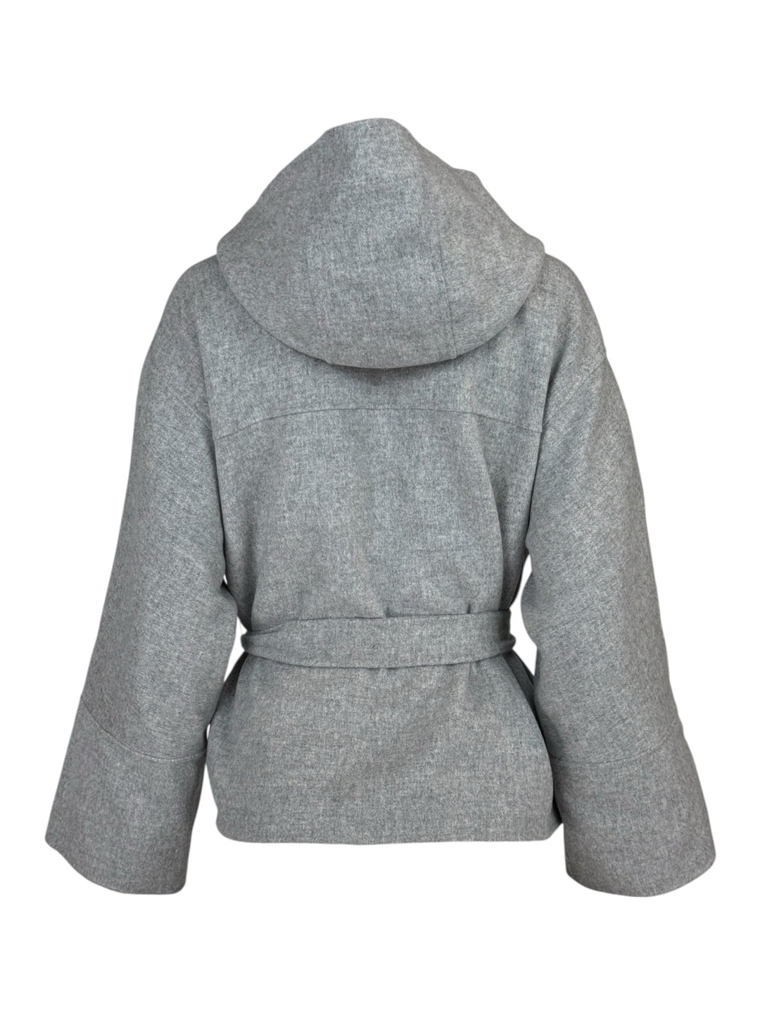 Weekend Max Mara Size 0 Bussola Wool Blend Hooded Jacket