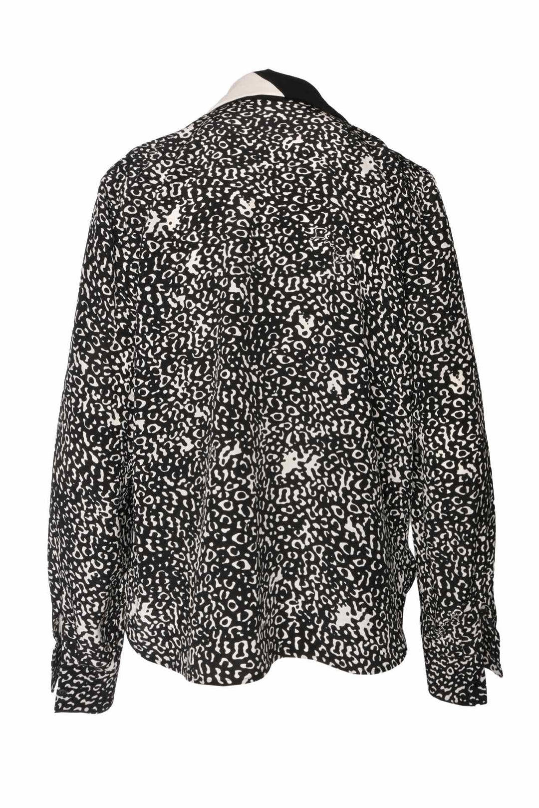 Givenchy Size 38 Printed Silk Blouse