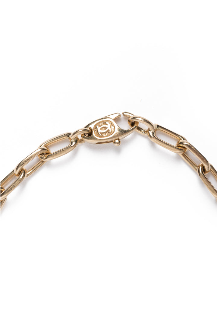 Cartier 18K Yellow Gold 'Santos de Cartier' Chain Bracelet