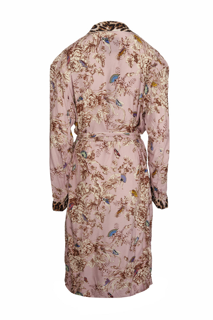 R13 Size S Floral Smoking Robe