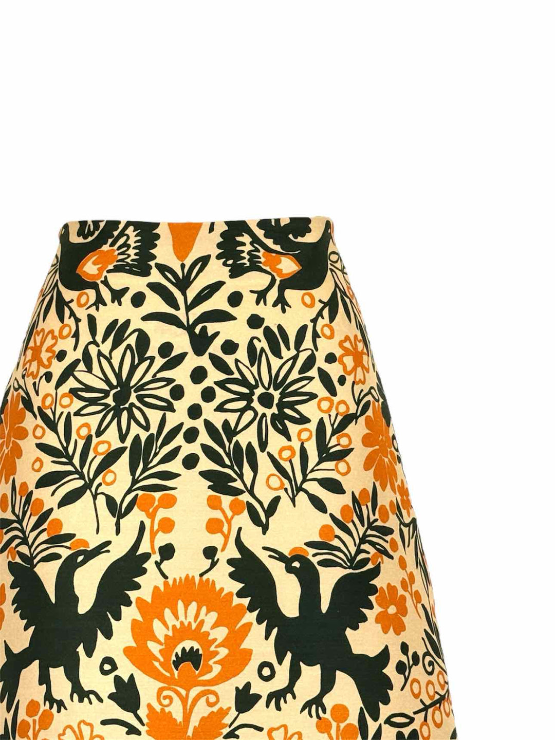 La Double J Size M Floral A-Line Skirt