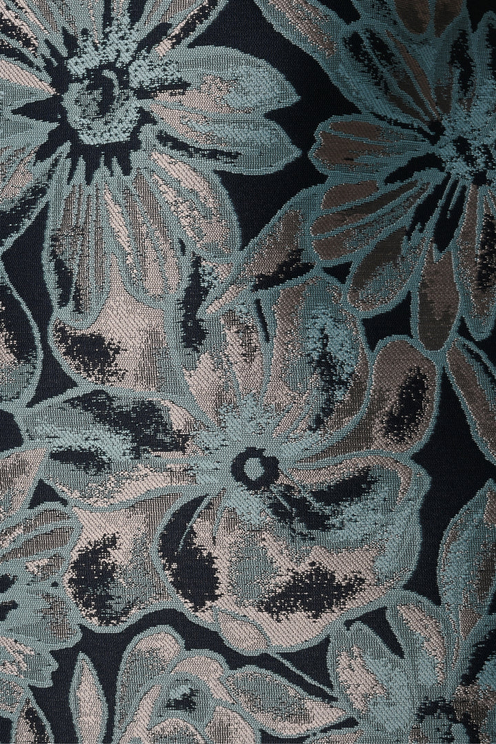 Max Mara Studio Size 6 Floral Jacquard Mini Dress