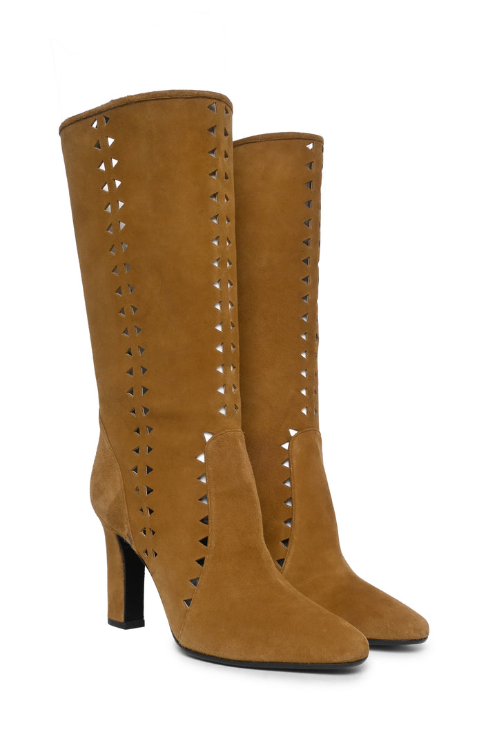 Tamara Mellon Size 37 Cut Out Boots
