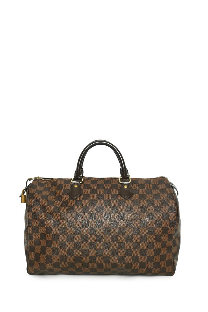 Louis Vuitton 2015 2015 Damier Ebene Speedy 35