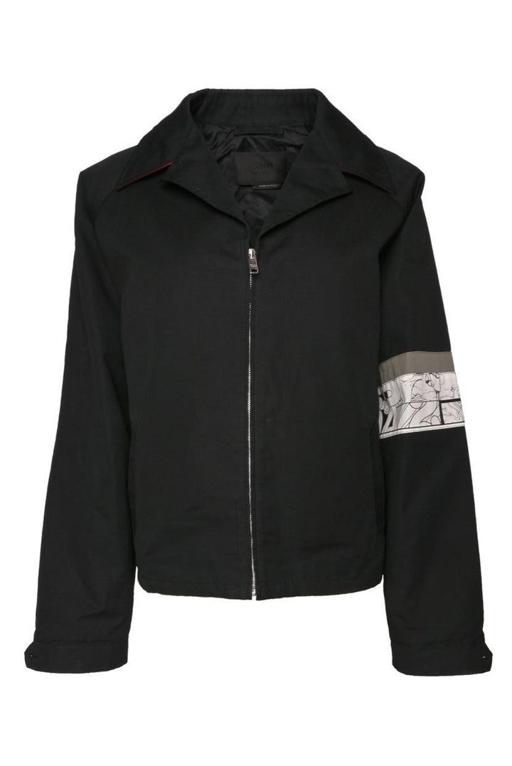 Prada Size 56 Men's 2017 Comic Book Jacket