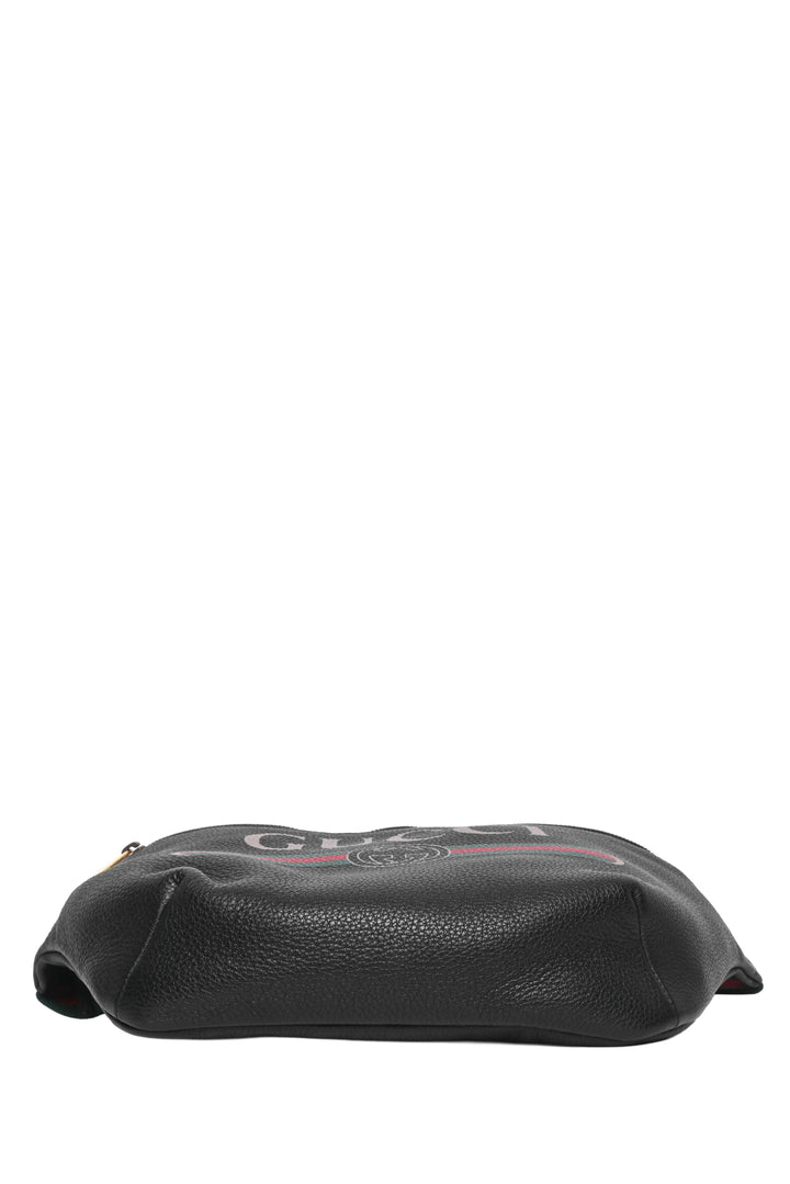 Gucci Logo Leather Large Belt Bag