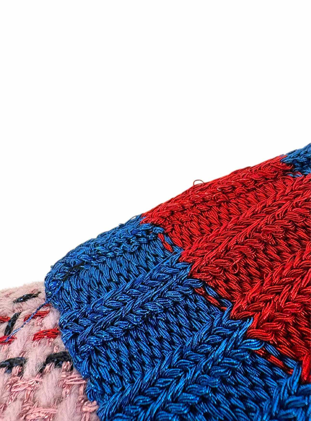 Gucci Size 38 Metallic Tweed Evening Jacket