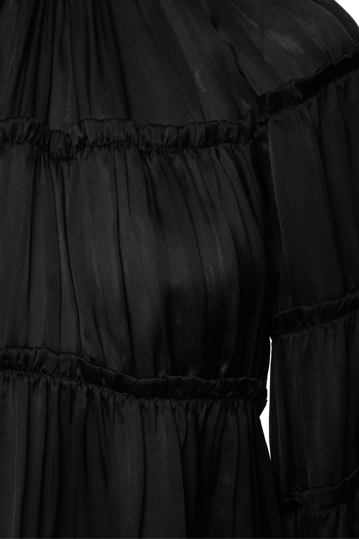 Zimmermann Size 2 Silk Tiered Top