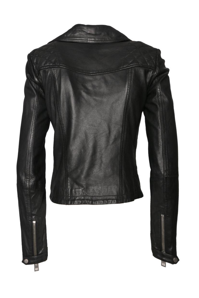 All Saints Size 2 Bleeker Biker Leather Moto Jacket