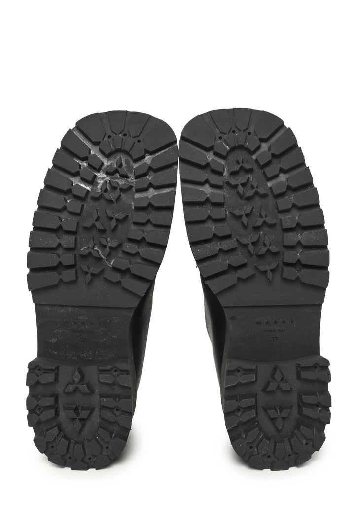 Marni Size 37 Lug Sole Platform Derby Loafers