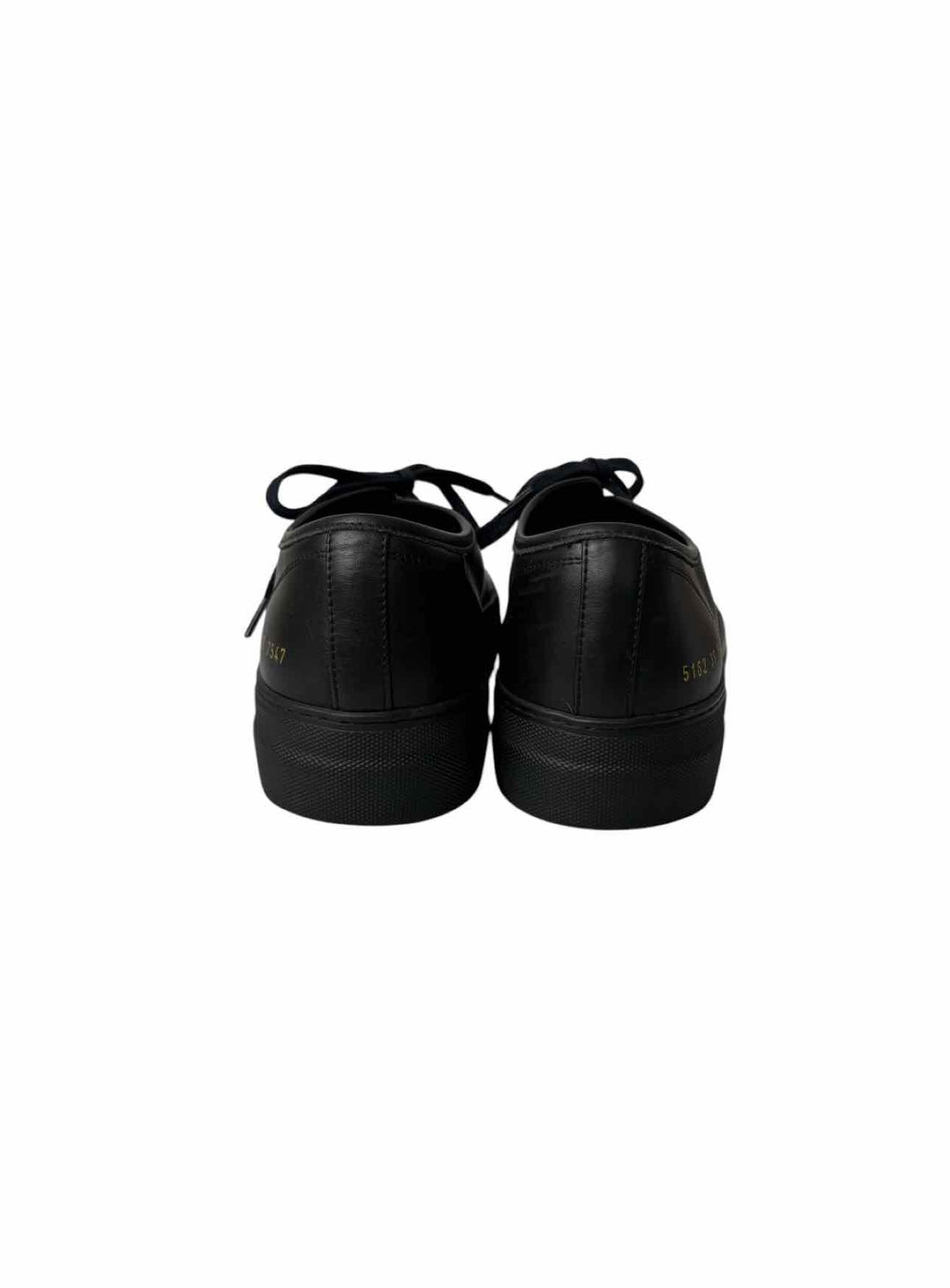Common Projects Tournament Low Super in Leather Black Size 38 Sneaker
