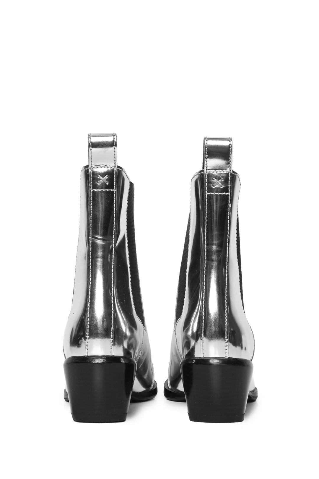 Rag & Bone Size 36.5 Joni Chelsea Metallic Ankle Boots