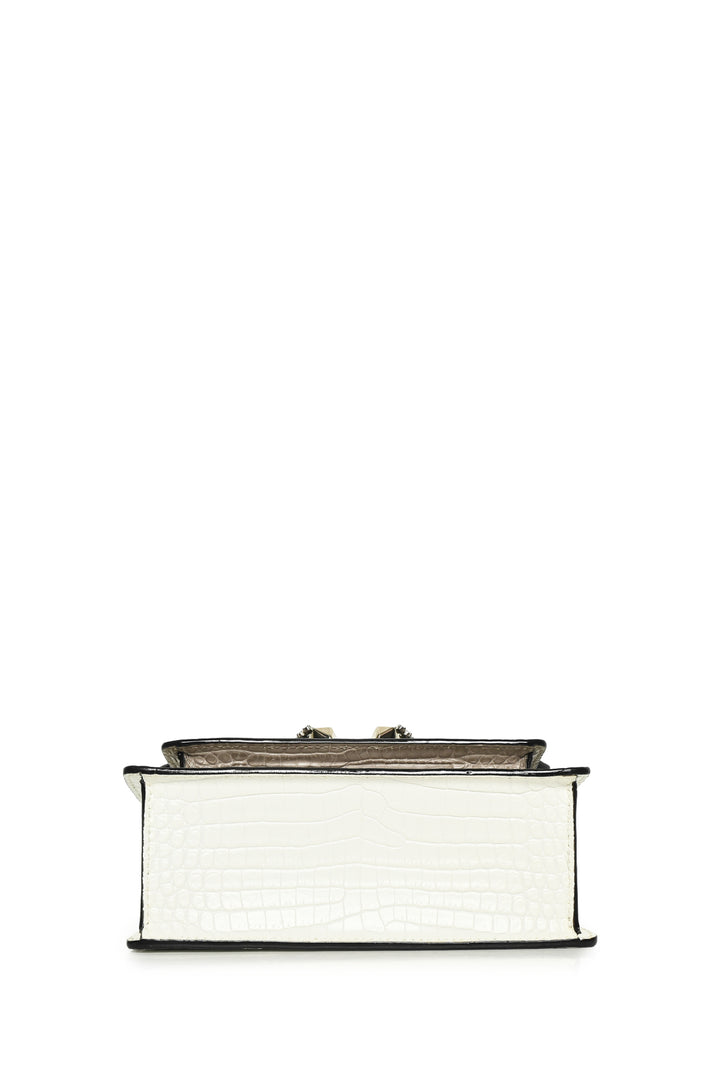 Jimmy Choo Python & Croc Embossed Madeline Crossbody