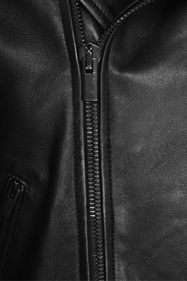 The Kooples Size 1 Leather Moto Jacket