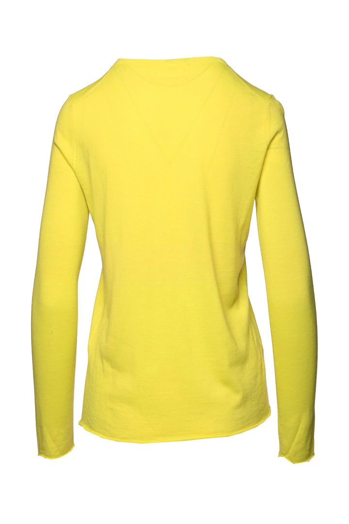Lisa Yang Size 1 Cashmere Thin Knit Long Sleeve Tops