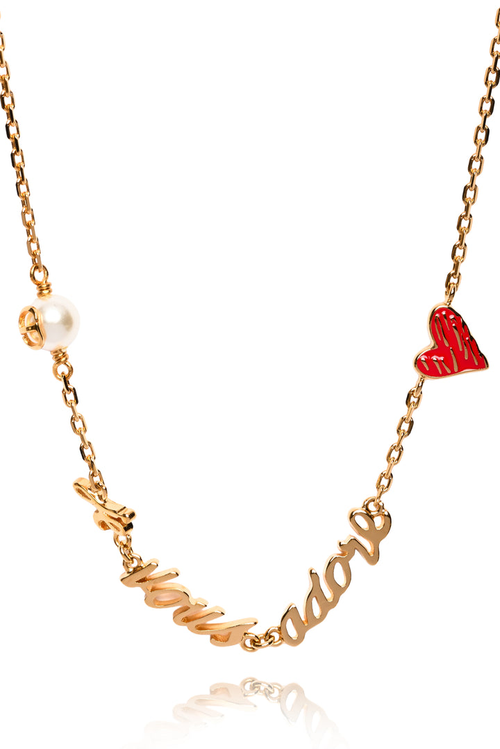 Dior Je Vous Adore Short Necklace