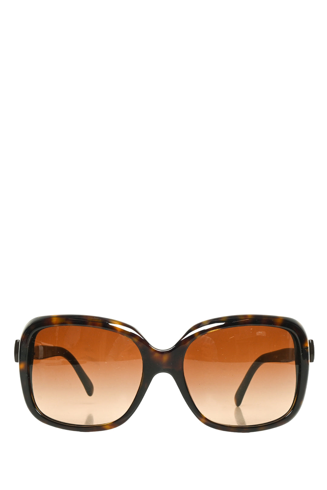 Chanel Tortoiseshell Bow Sunglasses