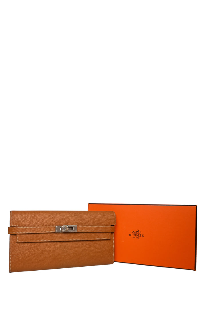 Hermes 2015 Epsom Kelly Longue Wallet