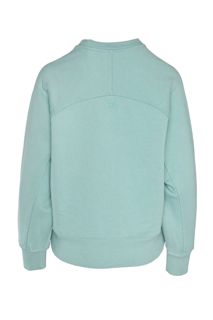 Ami Size S Ami De CÅ“ur Embroidered Logo Sweatshirt