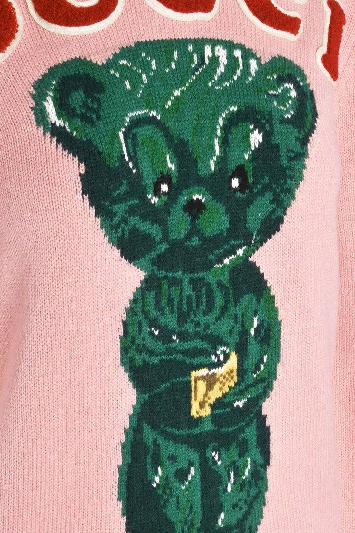 Gucci Size M Men's Wool Teddy Sweater