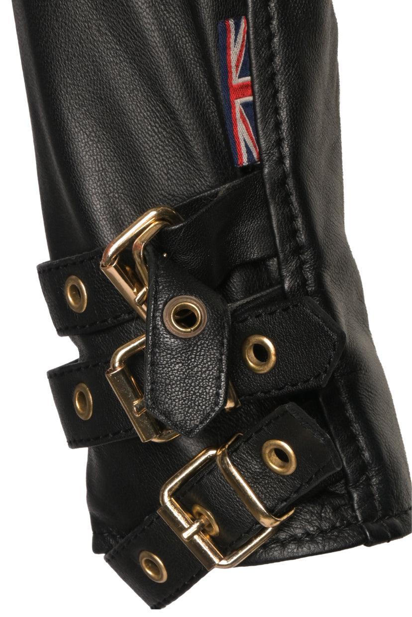 Boda Skins Size 4 Leather Motot Jacket