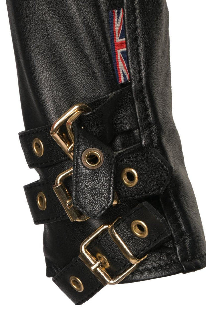 Boda Skins Size 4 Leather Motot Jacket