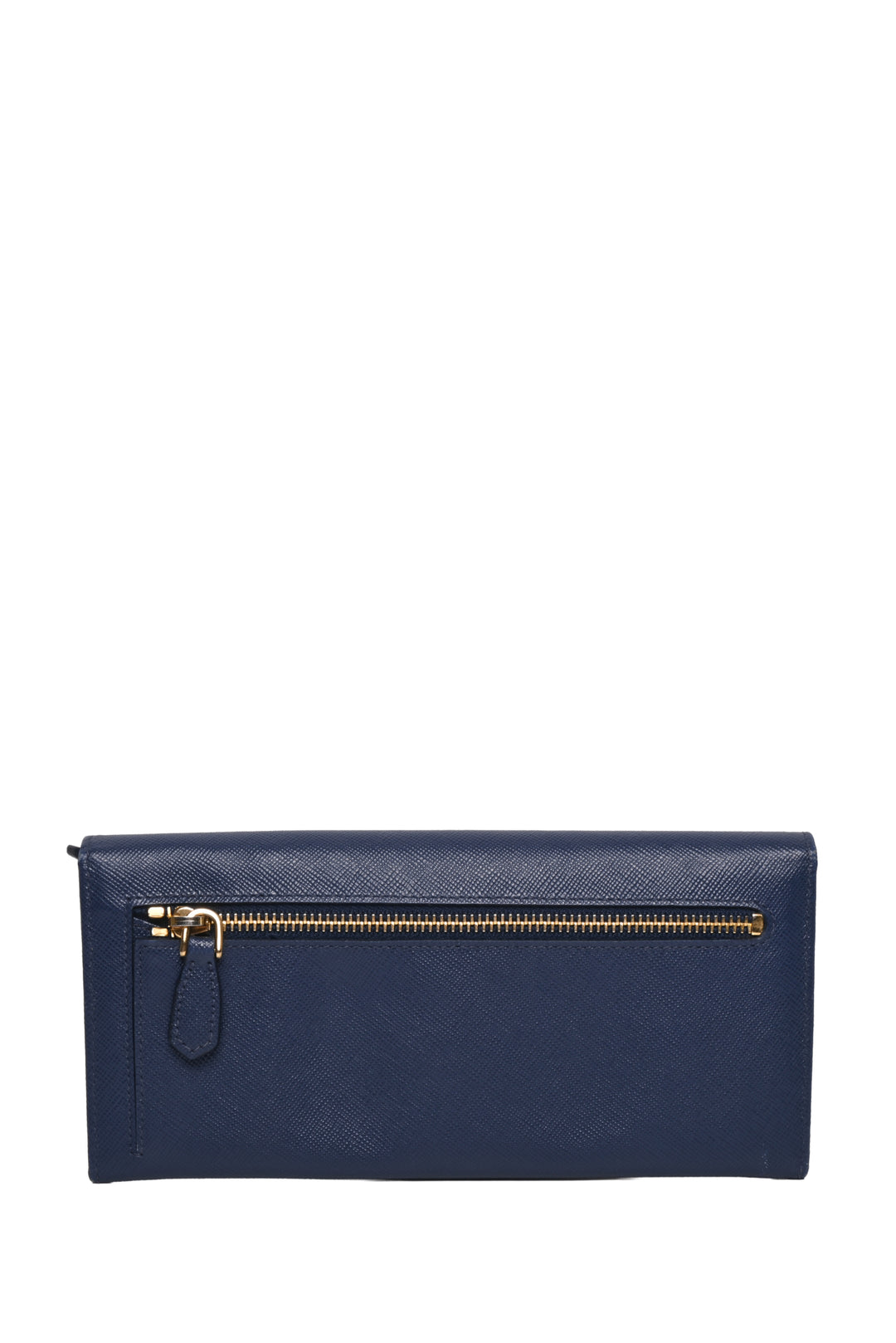 Prada Saffiano Leather Continental Flap Wallet
