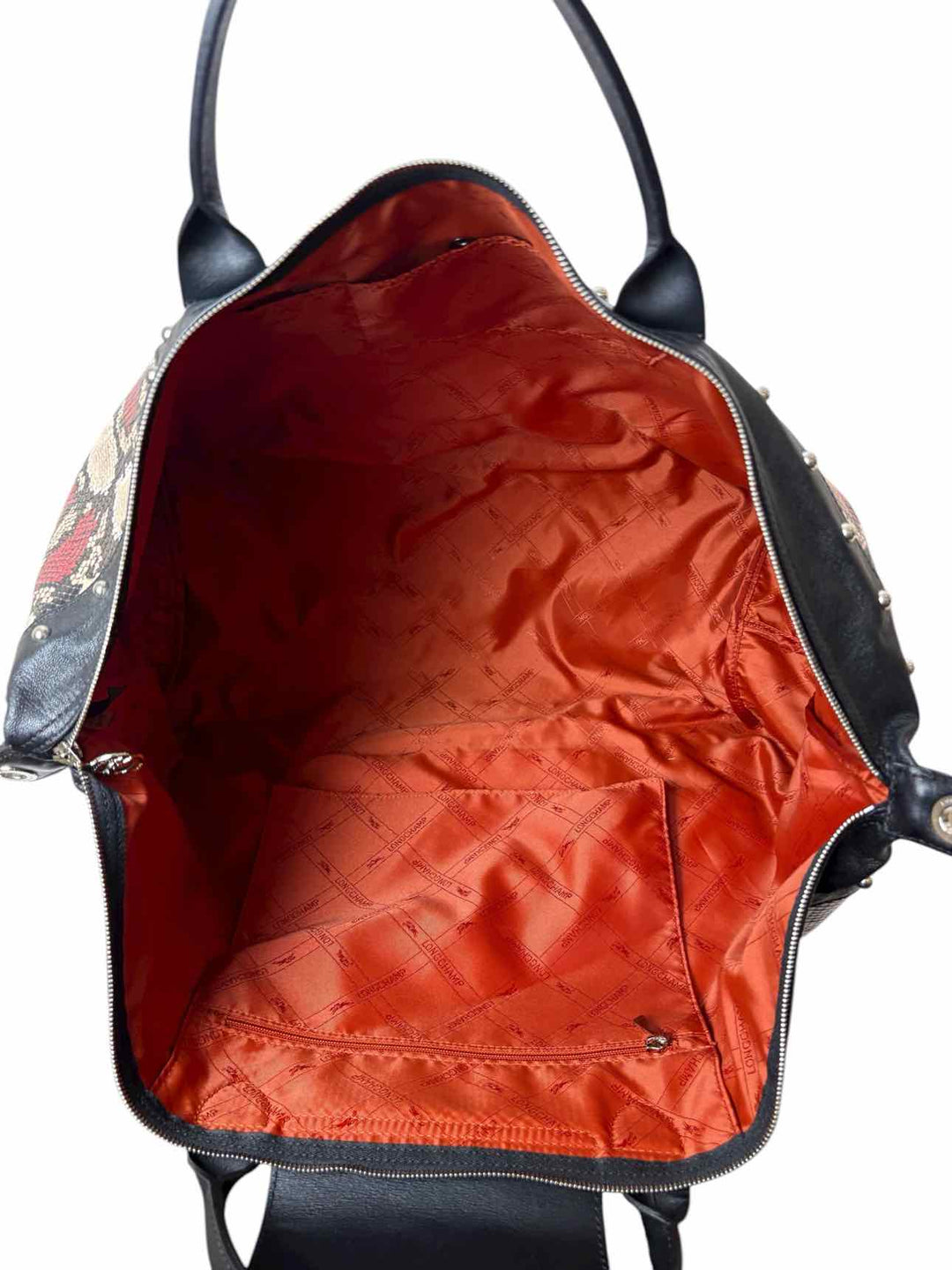 Longchamp Le Pilage Python Satchel