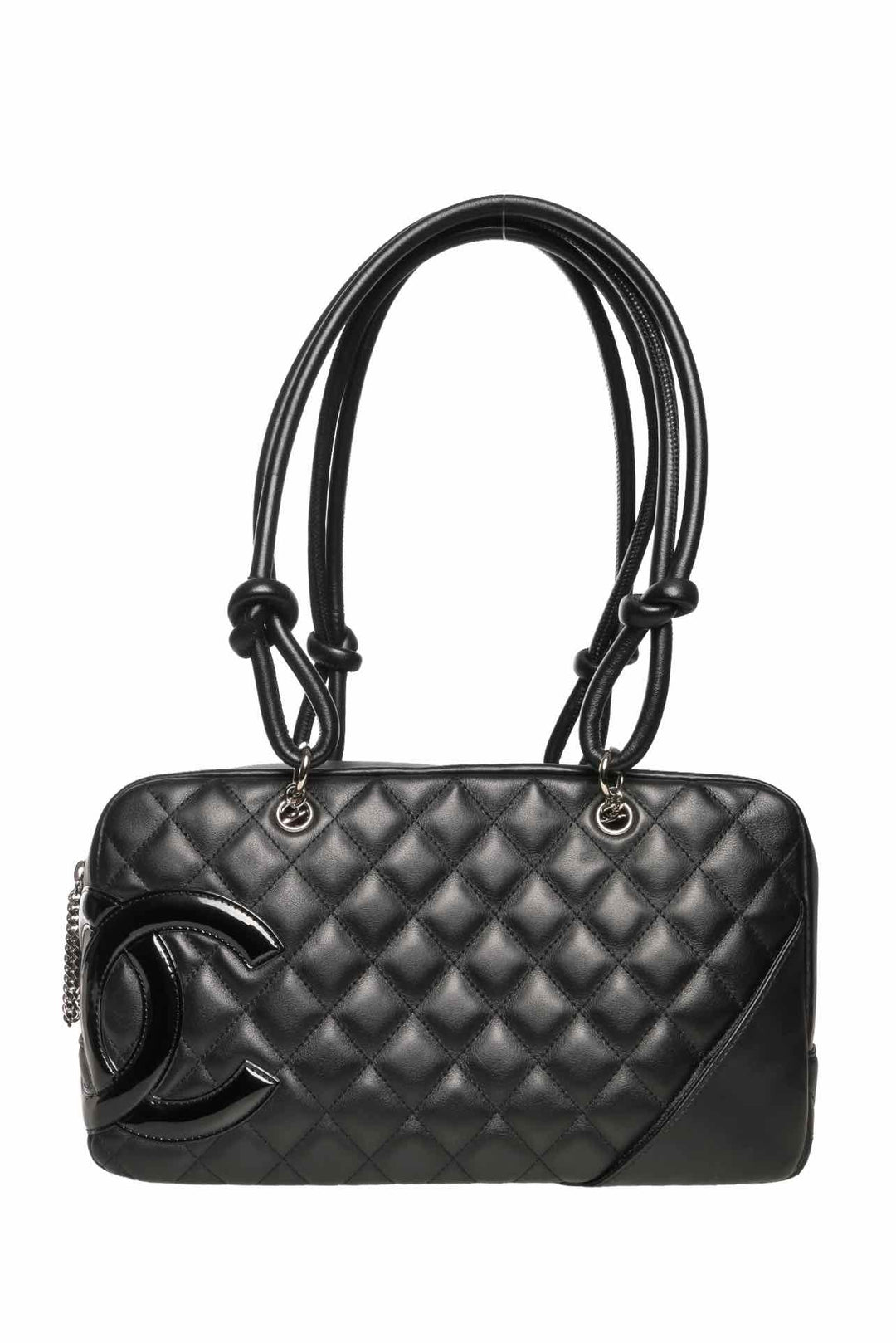 Chanel 2009-2010 Quilted Large Cambon Bowler Shoulder Bag