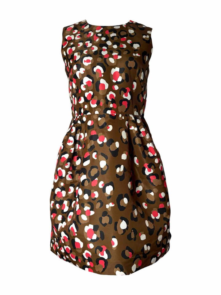 Red Valentino Leopard Print Size 42 Dress