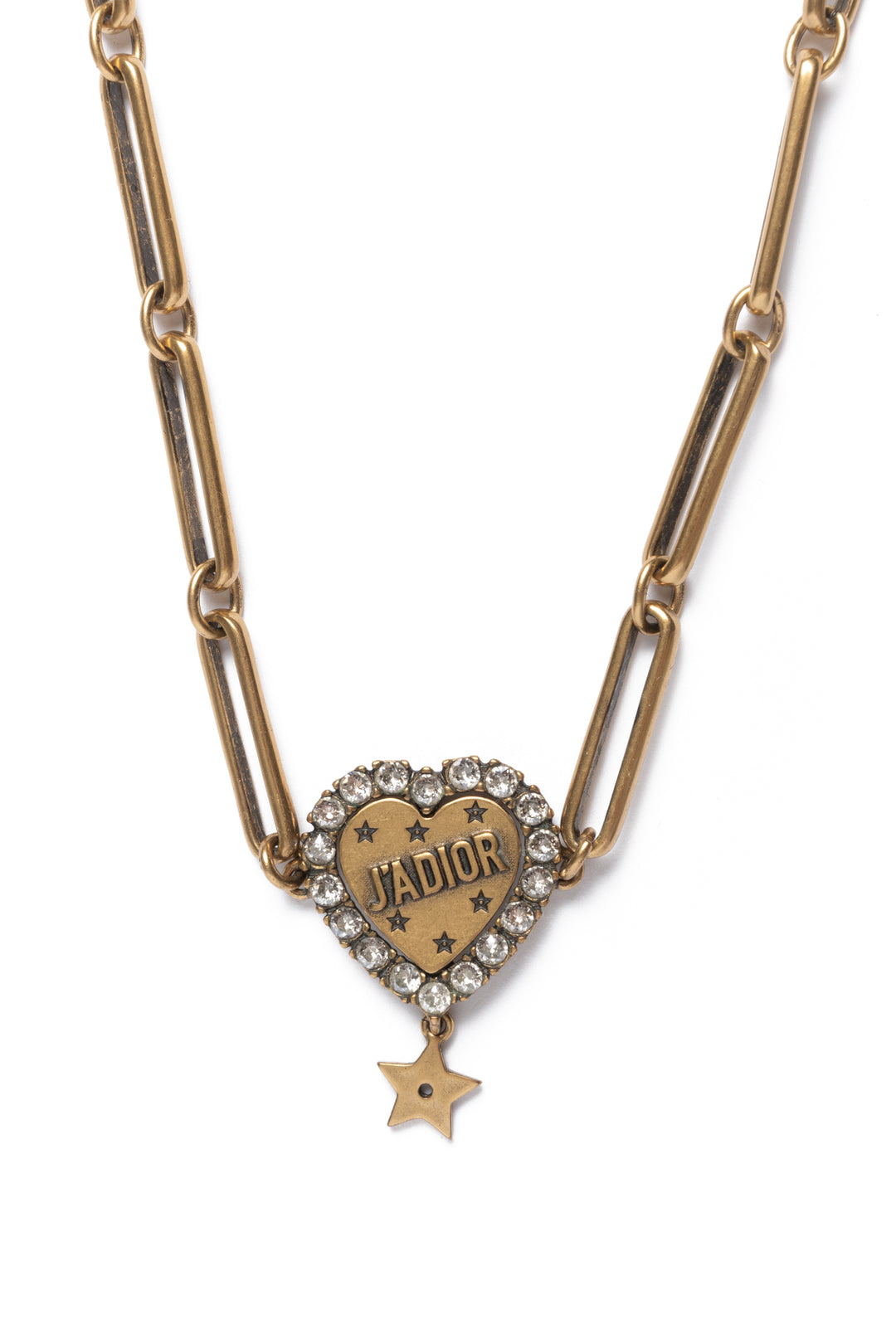 Christian Dior J'Adior Heart Choker Necklace