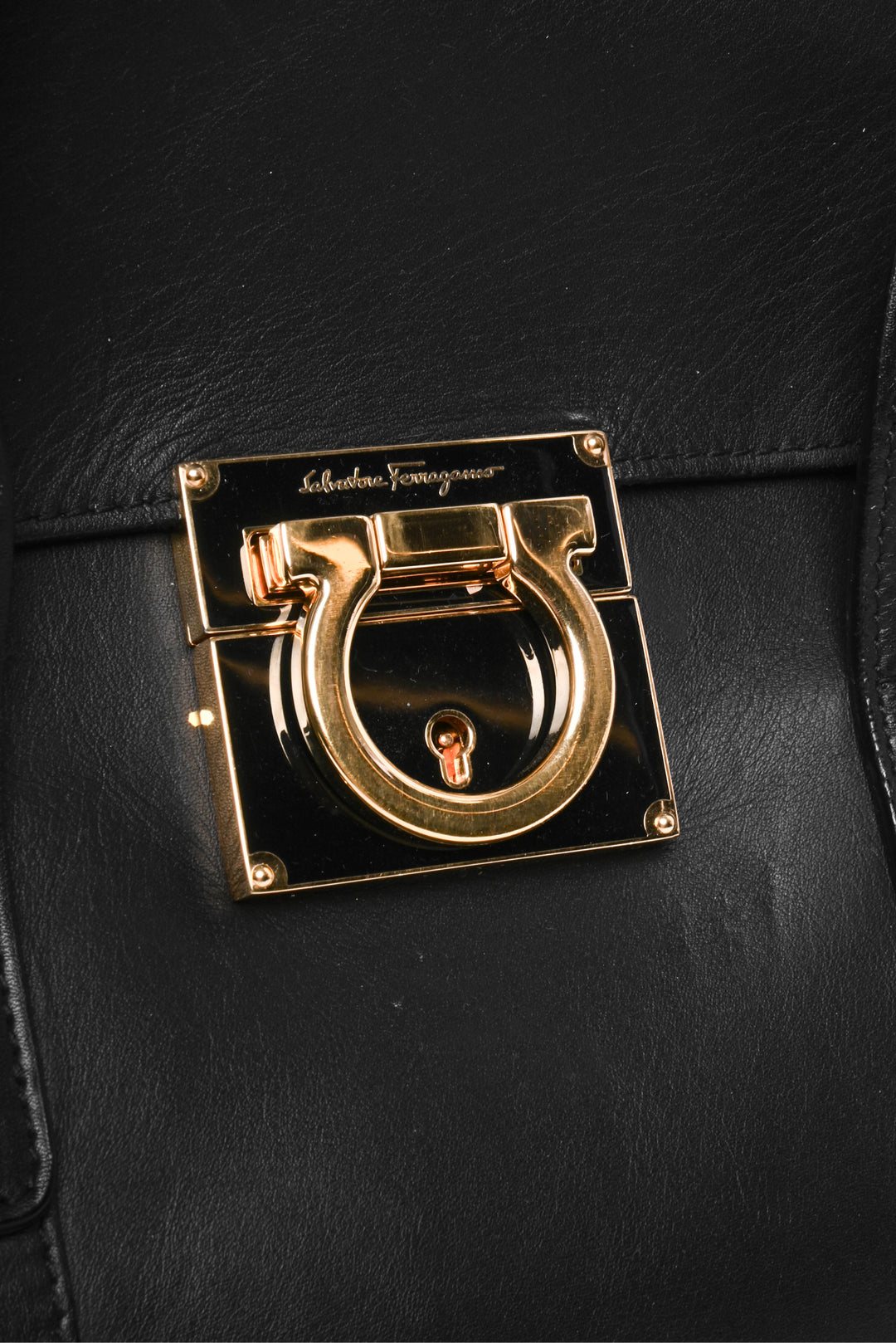 Salvatore Ferragamo Calfskin Small Sookie Satchel
